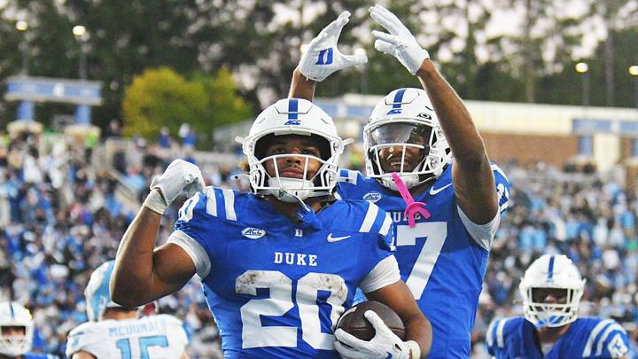 Duke is a slight underdog to Virginia in Week 8 of the college football season. Duke is a slight underdog to Virginia in Week 8 of the college football season.