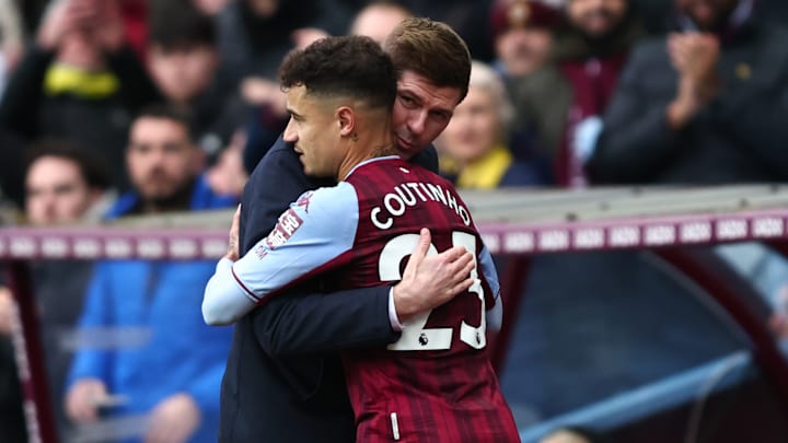 Gerrard comandou Coutinho no Aston Villa antes de ser demitido do clube, agora quer novamente treinar o brasileiro Gerrard comandou Coutinho no Aston Villa antes de ser demitido do clube, agora quer novamente treinar o brasileiro