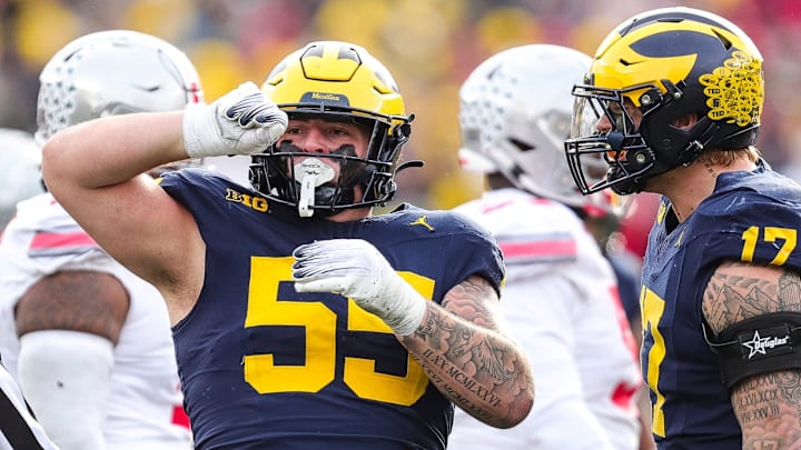 Michigan defensive lineman Mason Graham Michigan defensive lineman Mason Graham