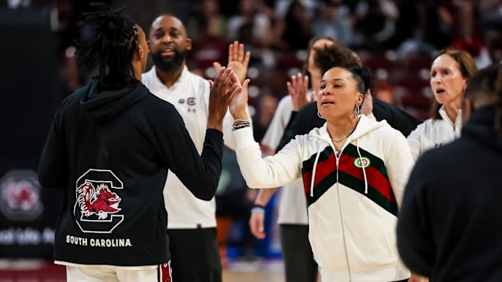 South Carolina basketball coach Dawn Staley