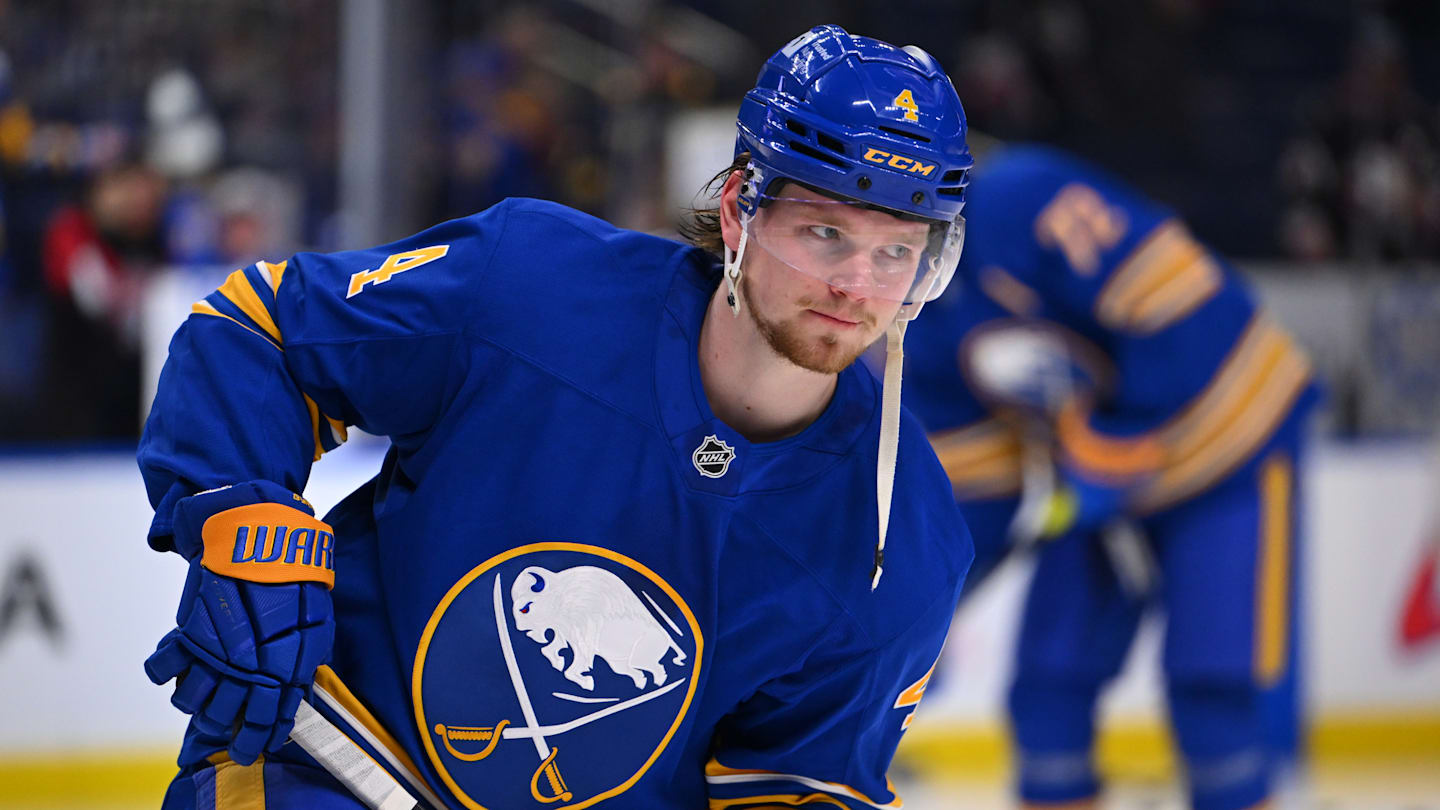 Sabres file for arbitration with Blues trade target Bo Byram