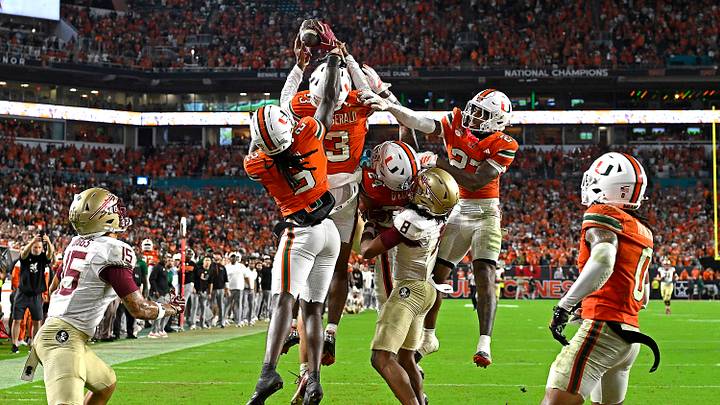 COLLEGE FOOTBALL: OCT 17 Florida State at Miami COLLEGE FOOTBALL: OCT 17 Florida State at Miami