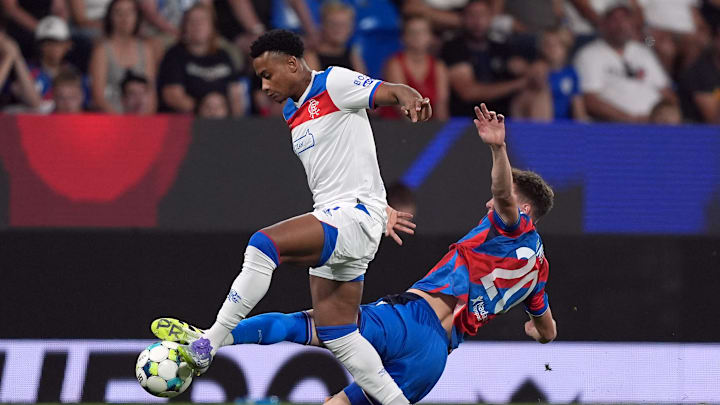 Viktoria Plzen v Rangers - UEFA Champions League Second Qualifying Round Second Leg