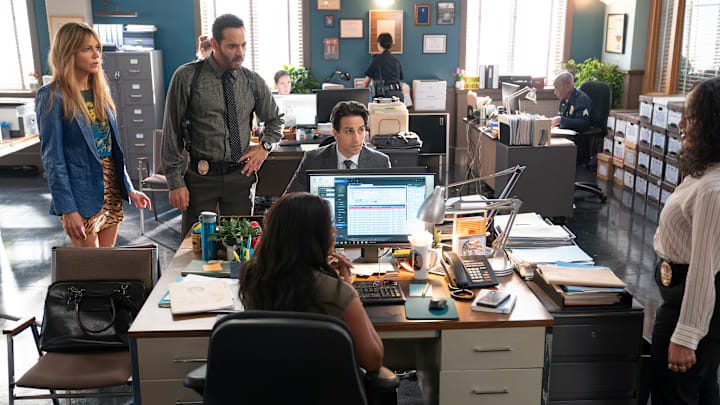 HIGH POTENTIAL - “Behind the Music” - Disney/Mitch Haaseth
KAITLIN OLSON, DANIEL SUNJATA, DENIZ AKDENIZ, JUDY REYES