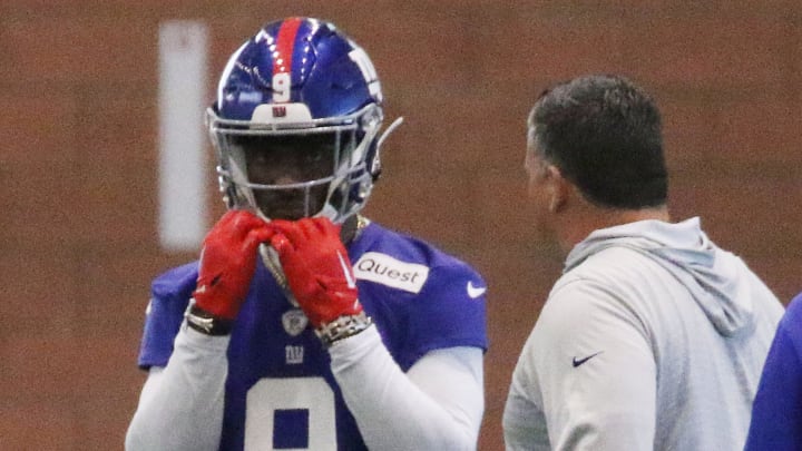 Wide receiver Malik Nabers 