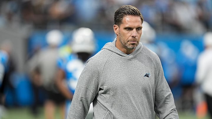 Carolina Panthers team manager Dan Morgan during Fanfest at Bank of America Stadium