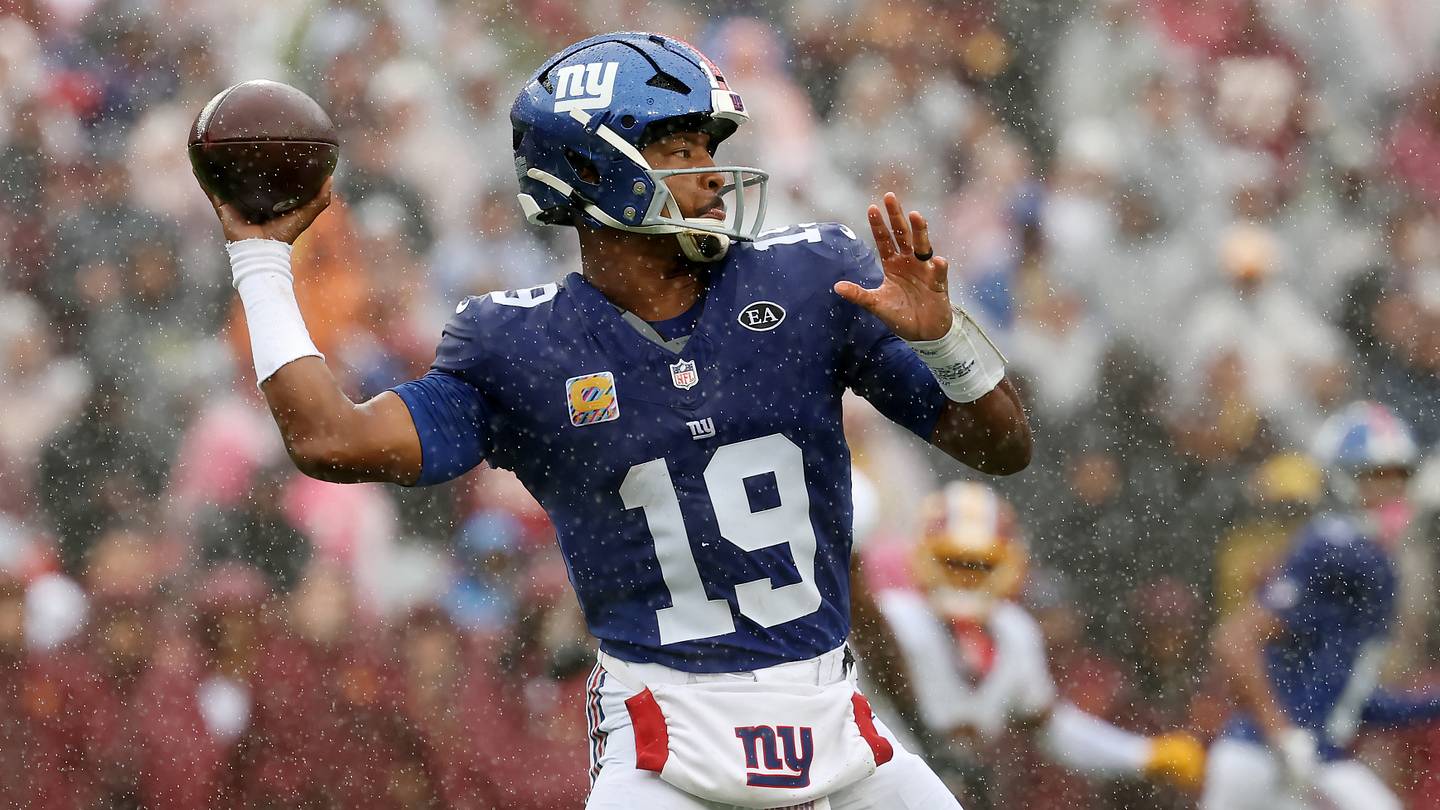 Giants Bench Daniel Winston for J.J. McCarthy Late