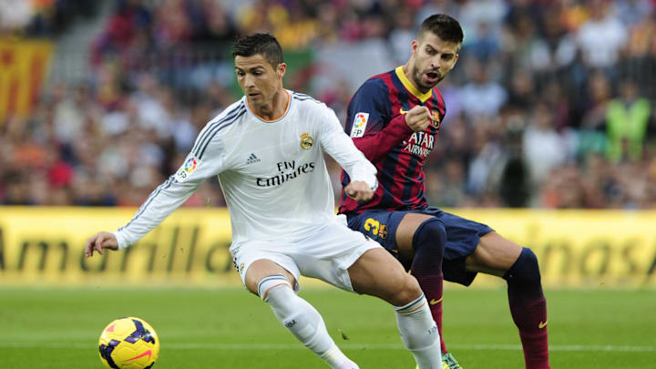 Piqué diz que gostou mais de ver o Cristiano Ronaldo do Real Madrid do que o do Manchester United: “Ganhou mais títulos”. 