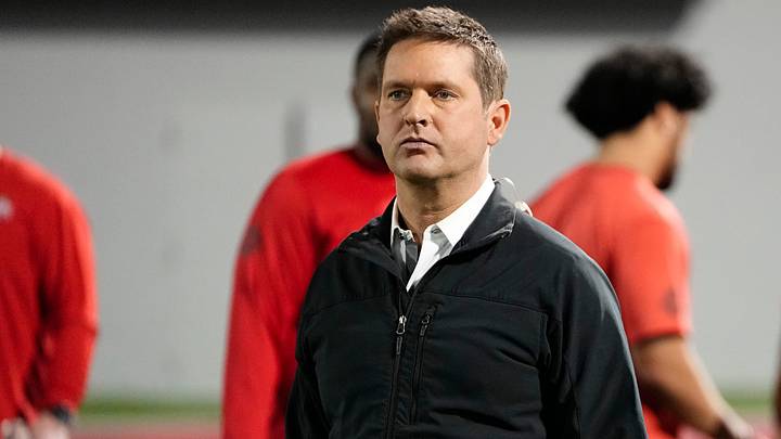 ESPN analyst Todd McShay watches Ohio State Buckeyes run through drills during Ohio State football s pro day at the Woody Hayes Athletic Center in Columbus on March 22, 2023.
Football Ceb Osufb Pro Day ESPN analyst Todd McShay watches Ohio State Buckeyes run through drills during Ohio State football s pro day at the Woody Hayes Athletic Center in Columbus on March 22, 2023.
Football Ceb Osufb Pro Day