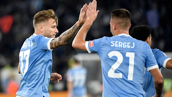 Immobile e Milinkovic-Savic
