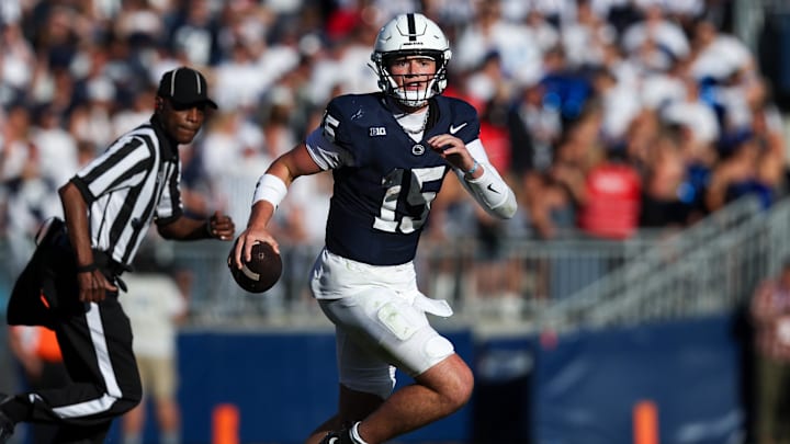 Penn State Nittany Lions quarterback Drew Allar Penn State Nittany Lions quarterback Drew Allar