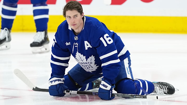 Mitch Marner's nine years with the Maples Leafs came to an end Monday when he was traded to Las Vegas.