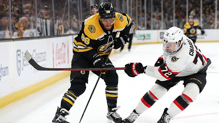 Thomas Chabot, David Pastrnak