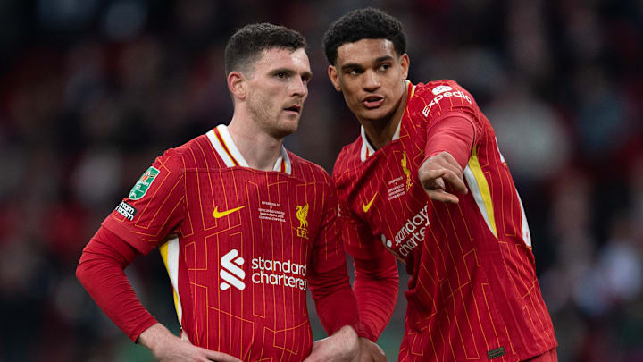 Jarell Quansah (rechts im Bild) könnte Liverpool im Sommer verlassen.