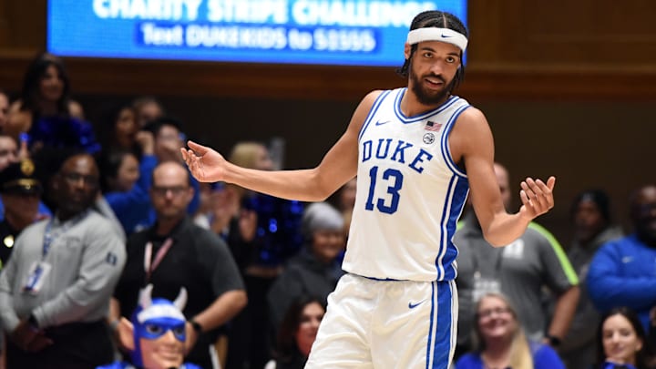 Duke basketball guard Jacob Grandison Duke basketball guard Jacob Grandison