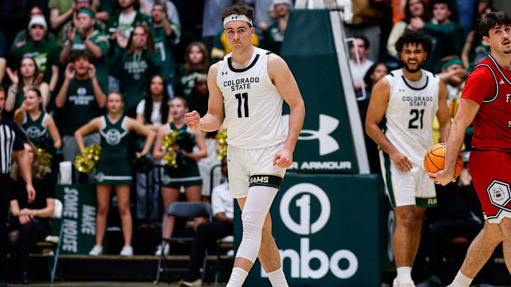Colorado State Rams forward Augustinas Kiudulas.