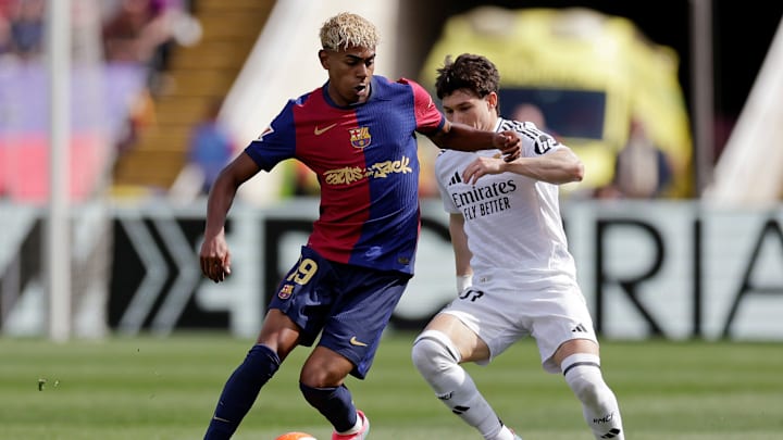 Lamine Yamal será titular contra el Real Madrid 