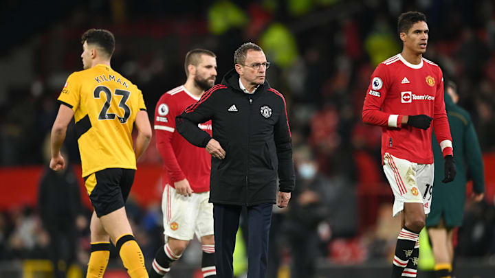 Ralf Rangnick war enttäuscht von der Leistung seiner Mannschaft