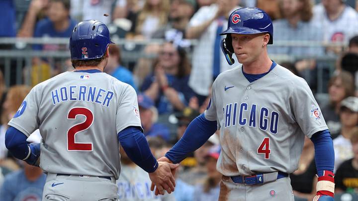 The Cubs won Wednesday to snap a 10-game losing streak that had pushed them out of the playoff picture. The Cubs won Wednesday to snap a 10-game losing streak that had pushed them out of the playoff picture.
