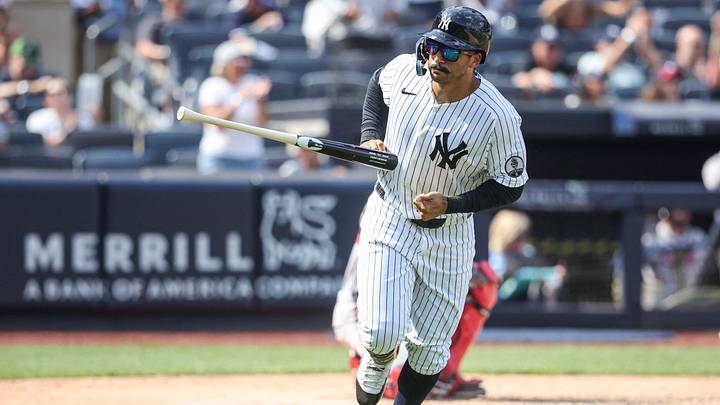 New York Yankees center fielder Trent Grisham hasn't had much luck at the plate and in the field, leaving many fans to question whether he should start going forward. New York Yankees center fielder Trent Grisham hasn't had much luck at the plate and in the field, leaving many fans to question whether he should start going forward.