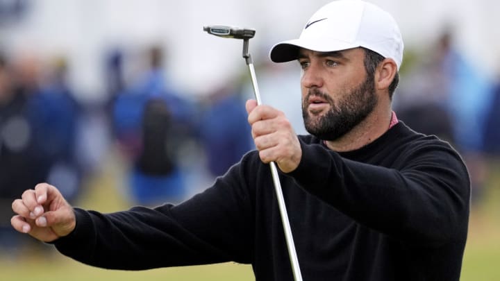 Scottie Scheffler shot a one-under 70 on Friday and enters the weekend squarely in contention.