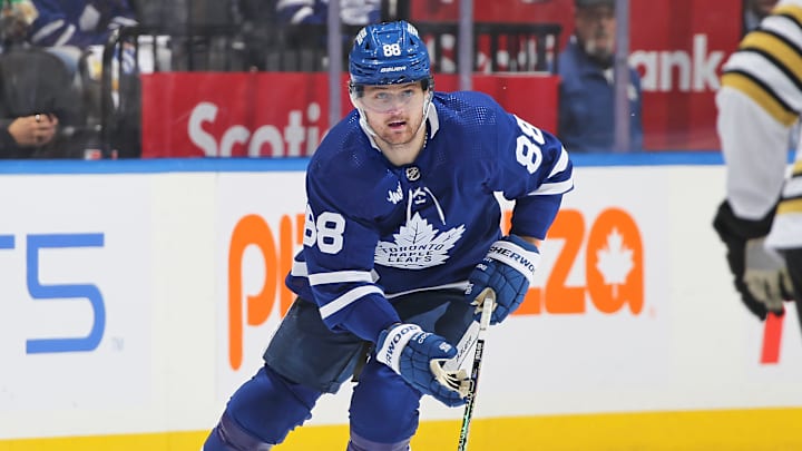 Toronto Maple Leafs forward William Nylander seems headed back to his usual spot as the Leafs second-line right winger