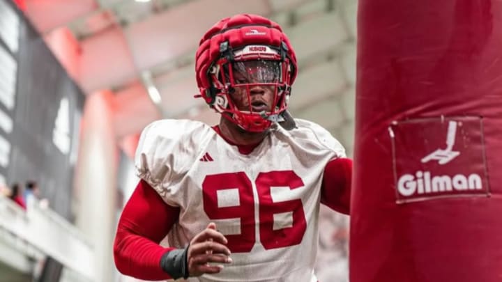 Nebraska defensive lineman Williams Nwaneri. Nebraska defensive lineman Williams Nwaneri.