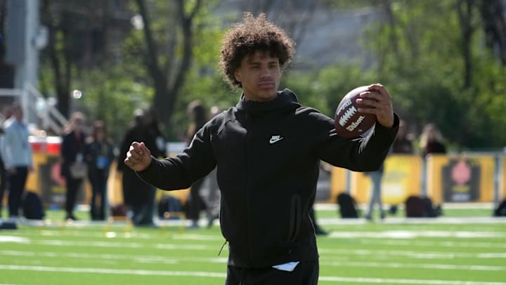 Wide receiver Jordyn Tyson might not have been the pick for a majority of New Orleans Saints fans, but he already is growing on many of them.