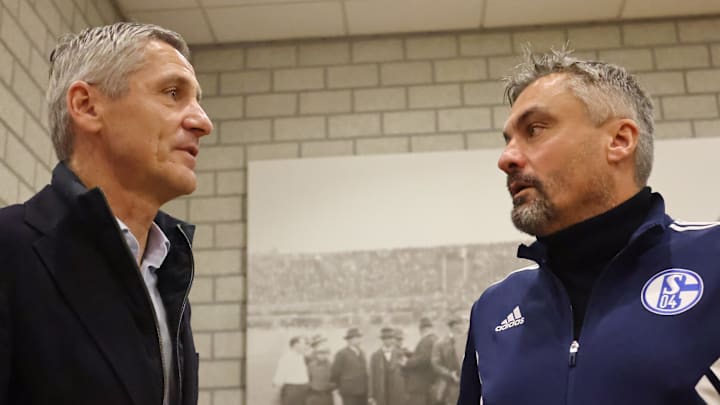 Bernd Schröder mit Thomas Reis Bernd Schröder mit Thomas Reis