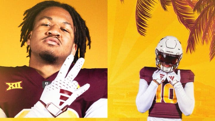 Ronal Derrick's commitment graphic for the announcement Ronal Derrick's commitment graphic for the announcement