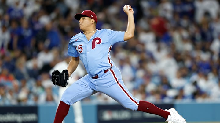 Division Series - Philadelphia Phillies v Los Angeles Dodgers - Game Three Division Series - Philadelphia Phillies v Los Angeles Dodgers - Game Three