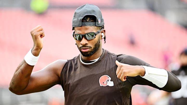 Cleveland Browns quarterback Shedeur Sanders 