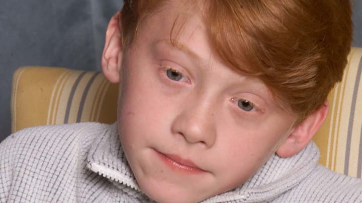 Rupert Grint at Harry Potter press conference