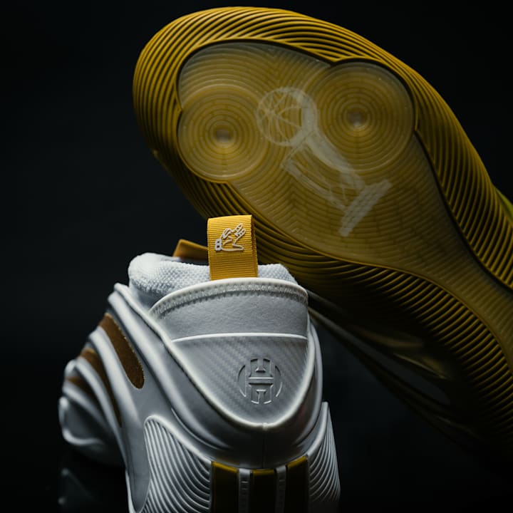 gold james harden shoes