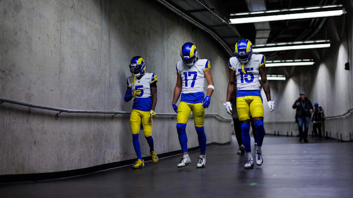 Los Angeles Rams Tutu Atwell, Puka Nacua, Demarcus Robinson