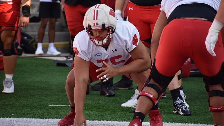 Wisconsin's Emerson Mandell. Wisconsin's Emerson Mandell.
