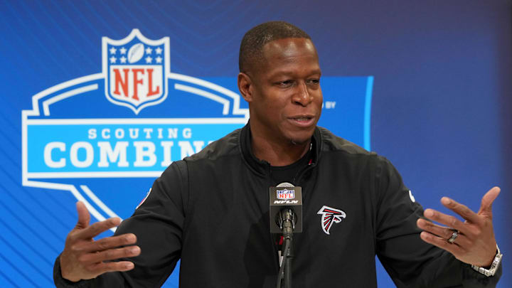 Atlanta Falcons coach Raheem Morris Atlanta Falcons coach Raheem Morris