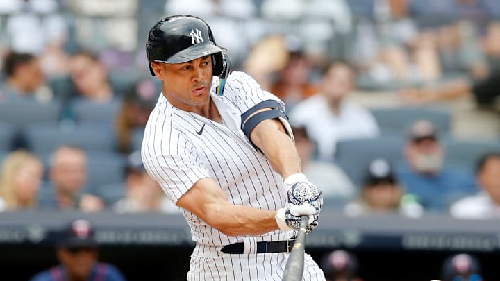 Stanton salió golpeado tras el reciente juego ante los Mellizos