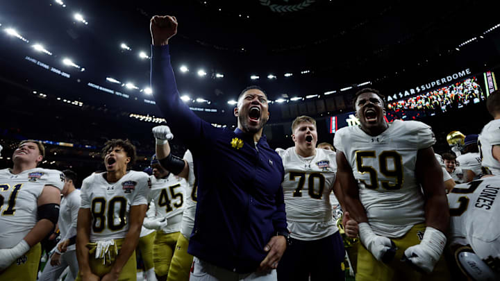 Marcus Freeman, 91st Allstate Sugar Bowl  - Notre Dame v Georgia