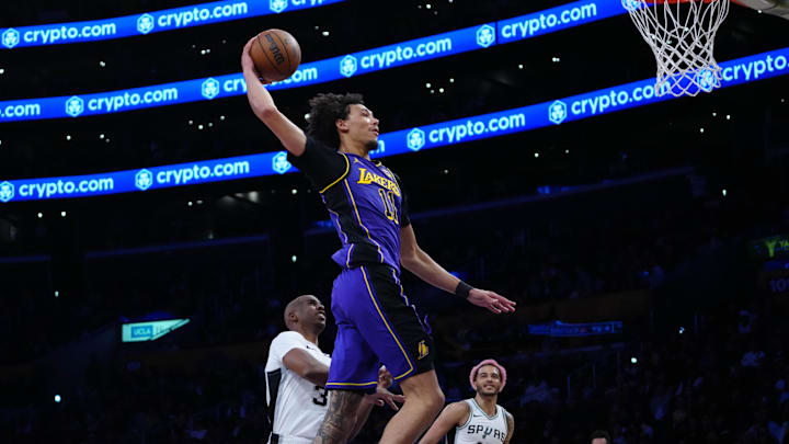 The Lakers are home underdogs to the Bucks on Thursday night.