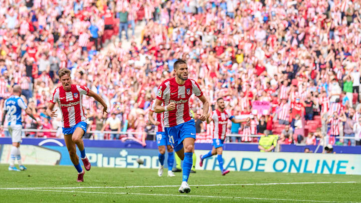 Esultanza dell'Atletico
