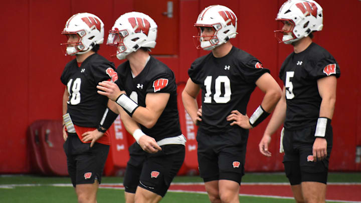 Wisconsin's 2026 QB Room. 