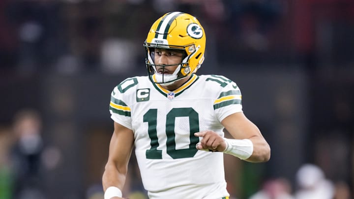 The Green Bay Packers and quarterback Jordan Love are favored on Sunday night.