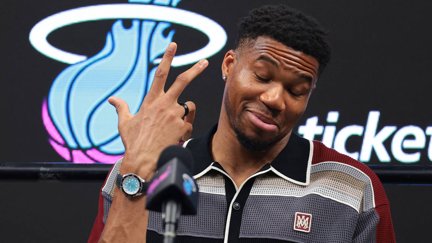 Heat fans won't believe the nickname ESPN hard-launched for Giannis and Bam