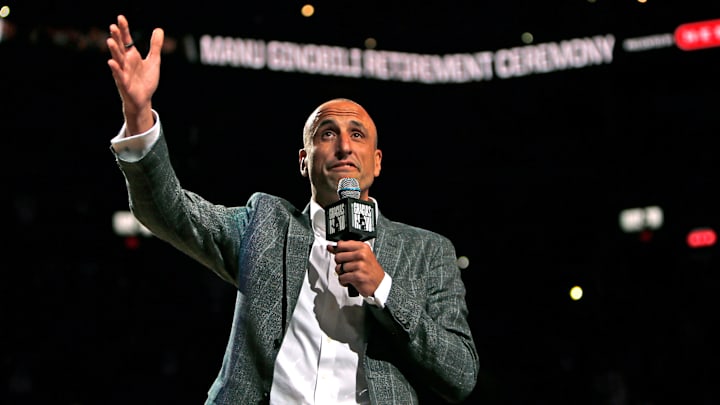 Ginóbili fue exaltado al Salón de la Fama de los San Antonio Spurs