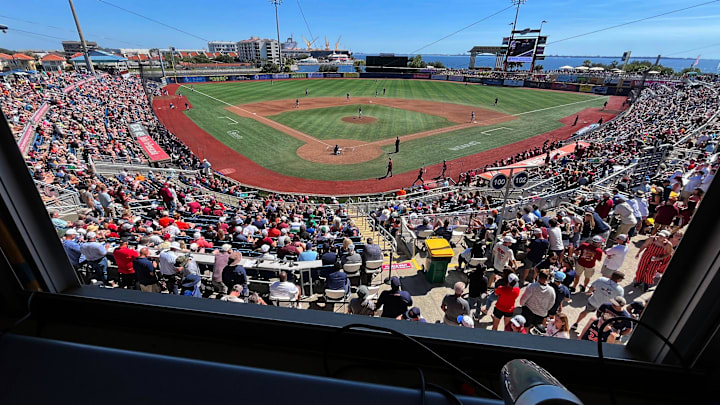 Plainsman Park became the long-awaited home of Jackson Sanders over the weekend