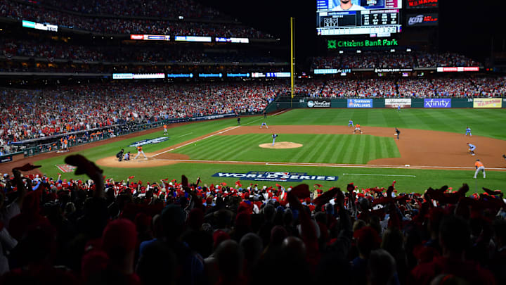 Nov 3, 2022; Philadelphia, Pennsylvania, USA; A general view of the game between the Houston Astros