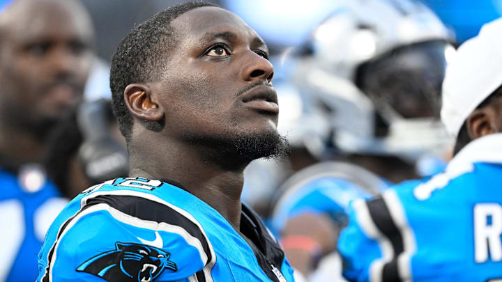 Carolina Panthers defensive tackle Tershawn Wharton.