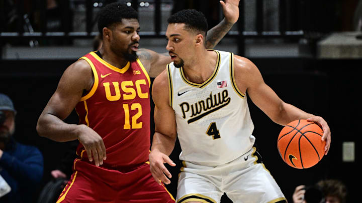 Purdue Boilermakers forward Trey Kaufman-Renn (4)