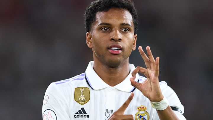 Rodrygo con el Real Madrid